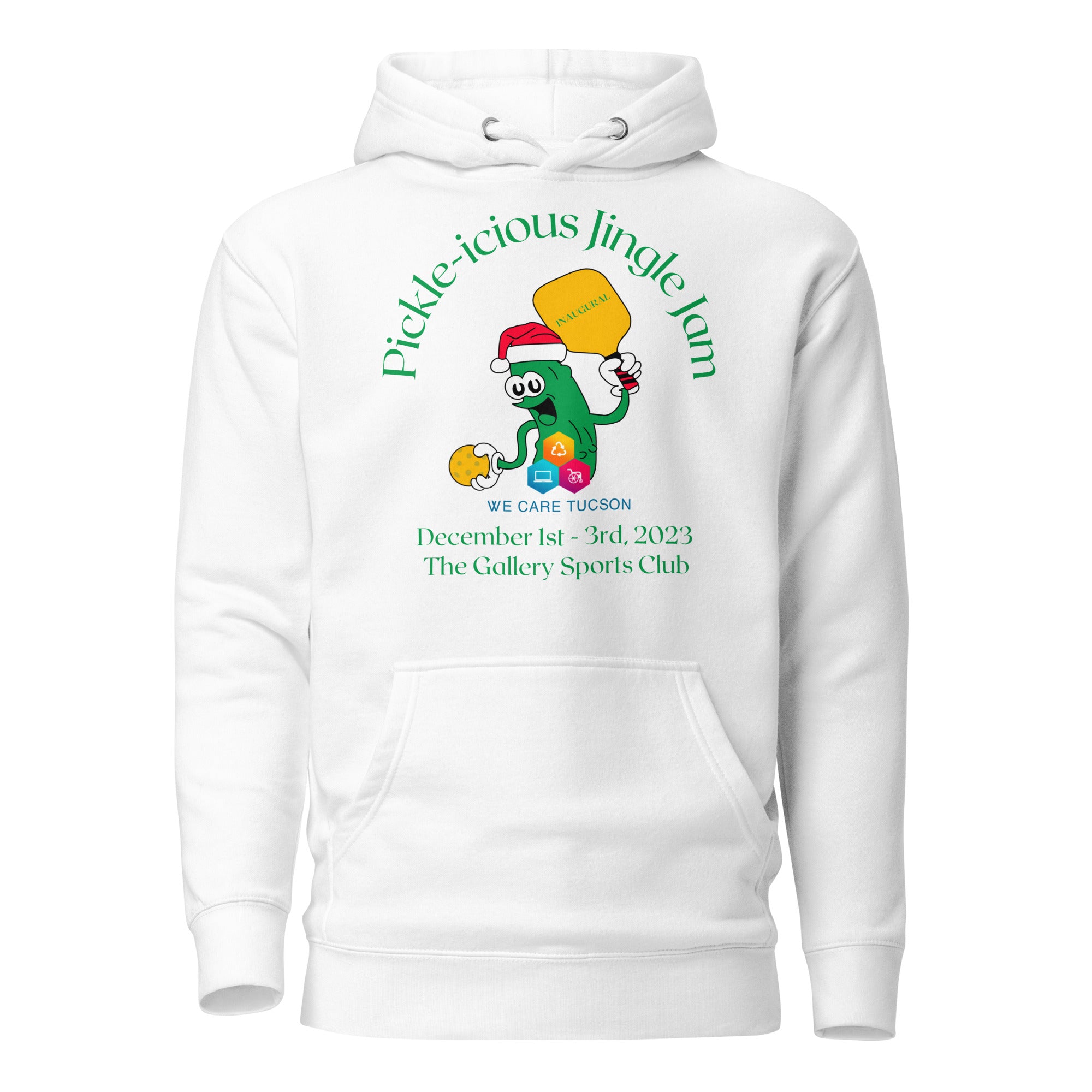 Pickle-icious Jingle Jam Unisex Hoodie – Get Pickled USA