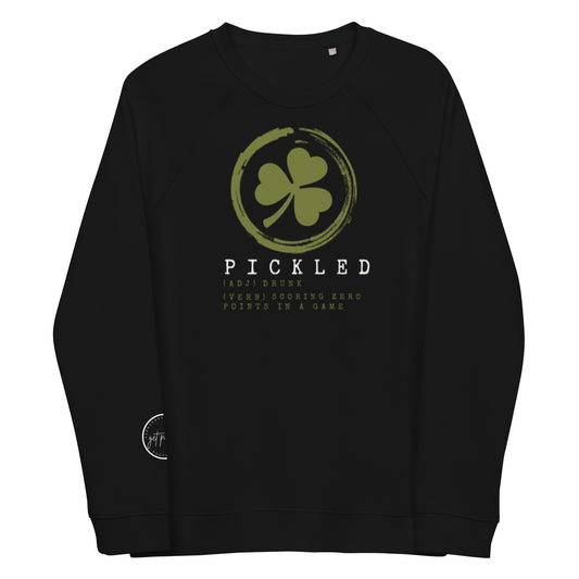 Pickled Unisex Organic Raglan Sweatshirt