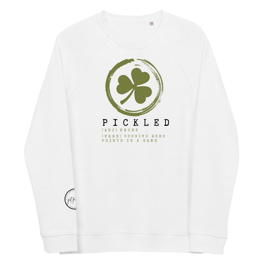 Pickled Unisex Organic Raglan Sweatshirt