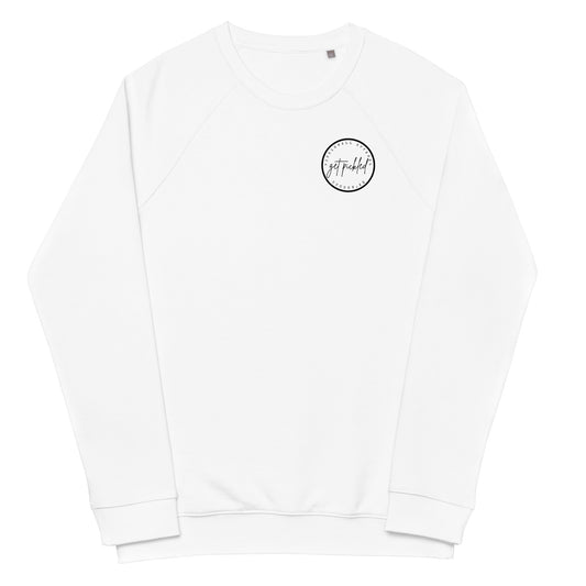 Superior Pickle Partner Unisex organic raglan sweatshirt