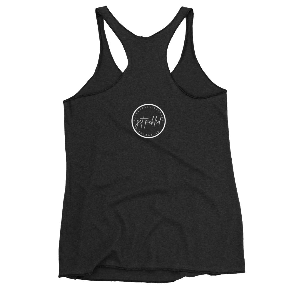 Was That Out? Women's Racerback Tank